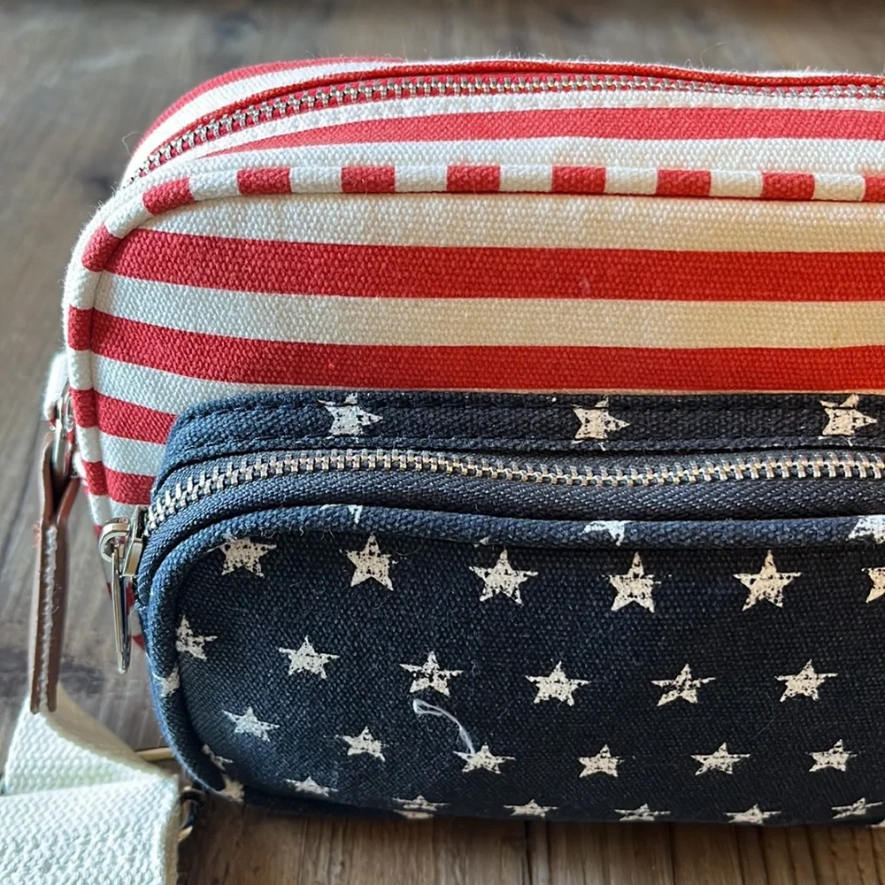 NWOT patriotic crossbody purse - Picture 2 of 12
